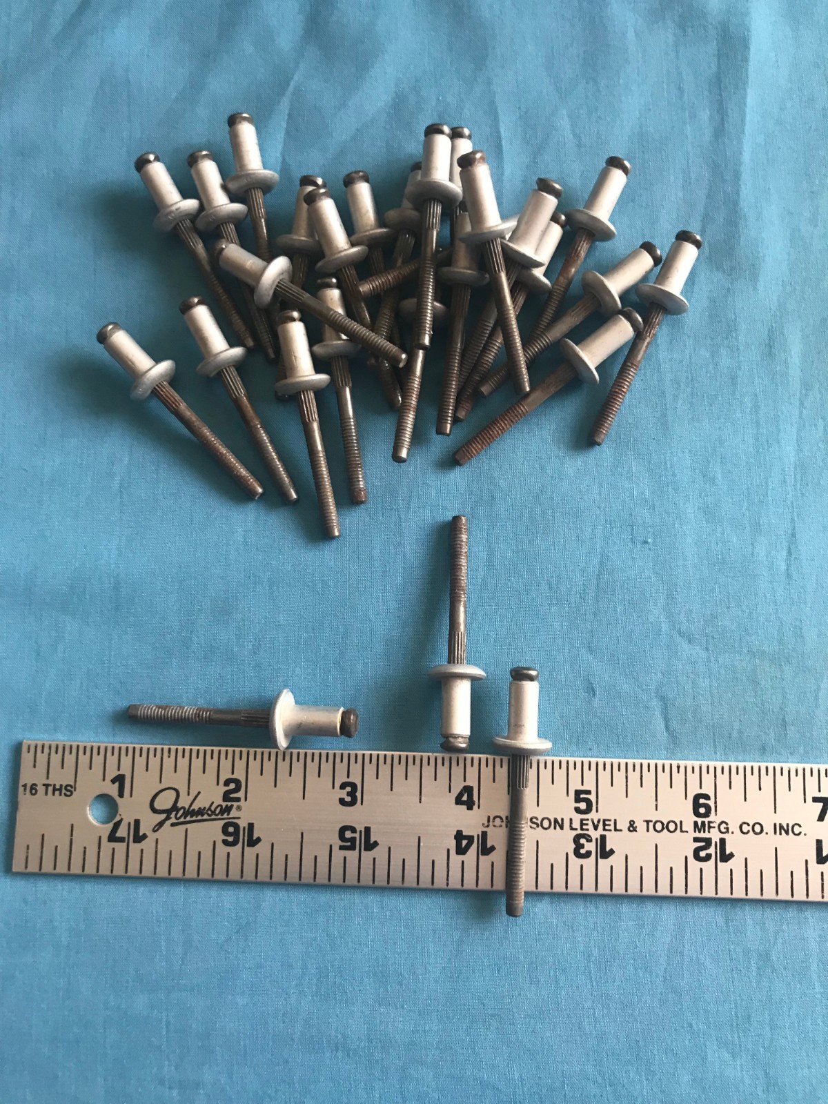 8 Ounces (Over 90 Total) of New Hollow Pop and Cherry Aluminum Rivets