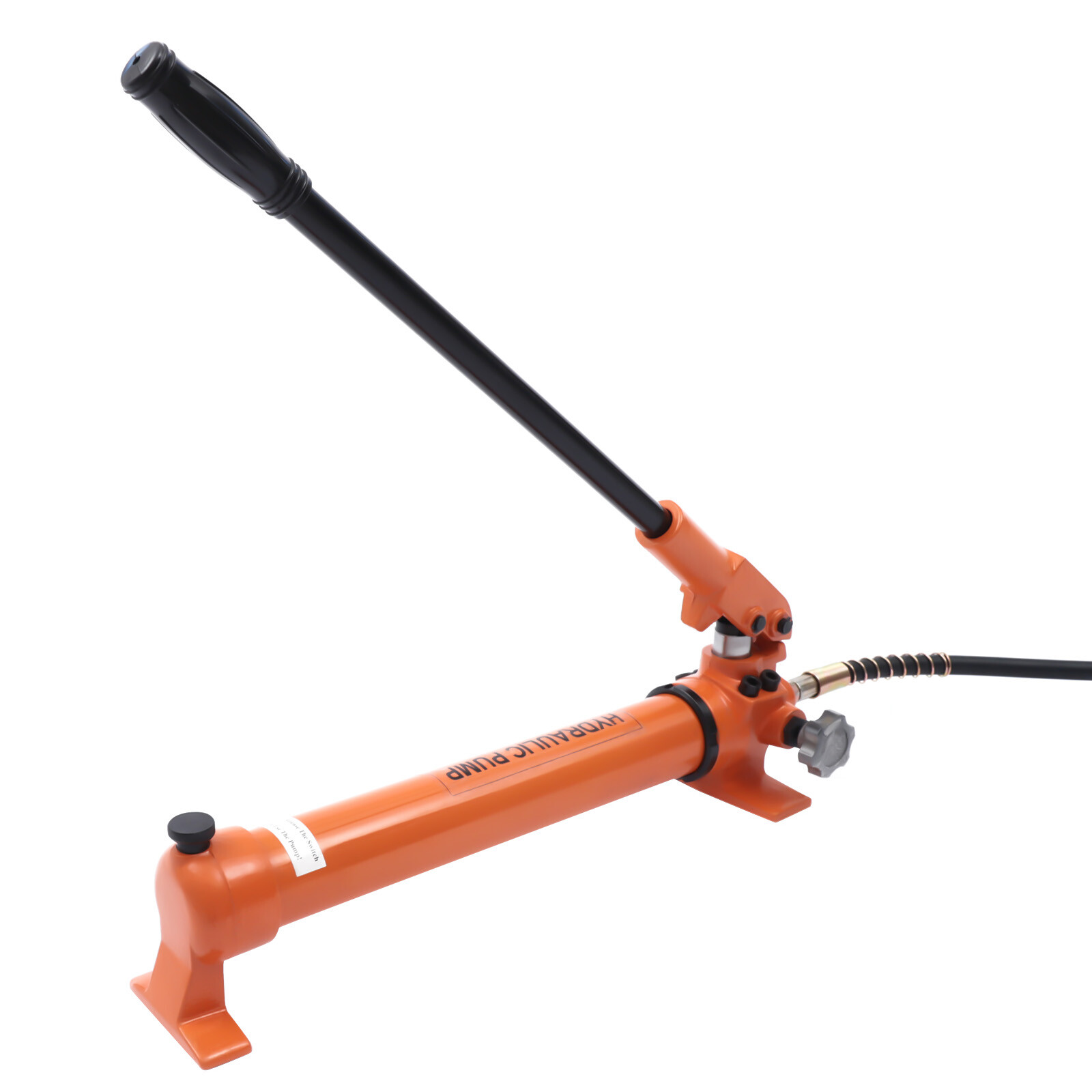 Manual Hydraulic Hand Pump Set 10000psi Oil Storage 900CC 10&4 Ton 2 Speed USA