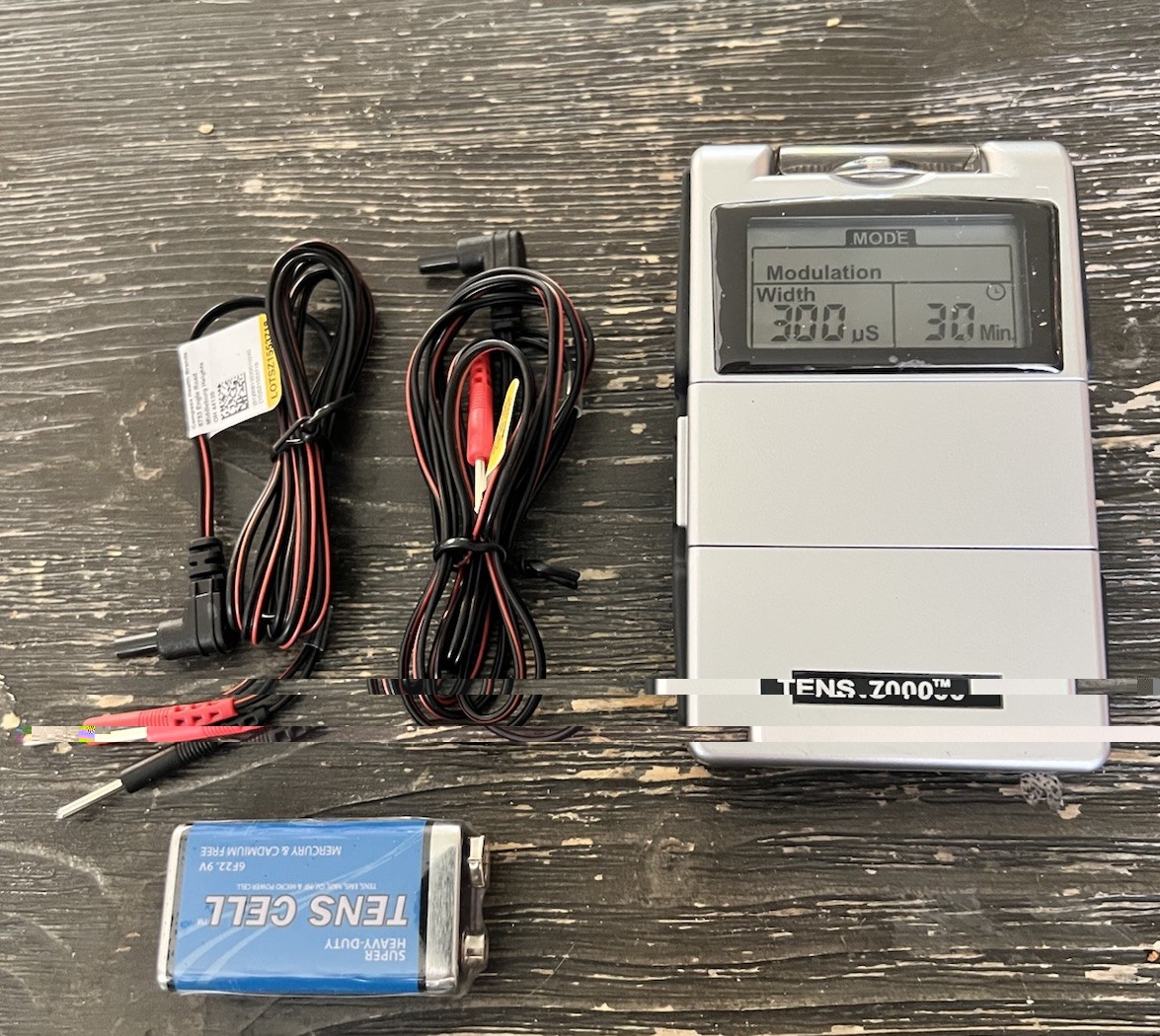 TENS 7000 Digital TENS Unit With Accessories Tested Works