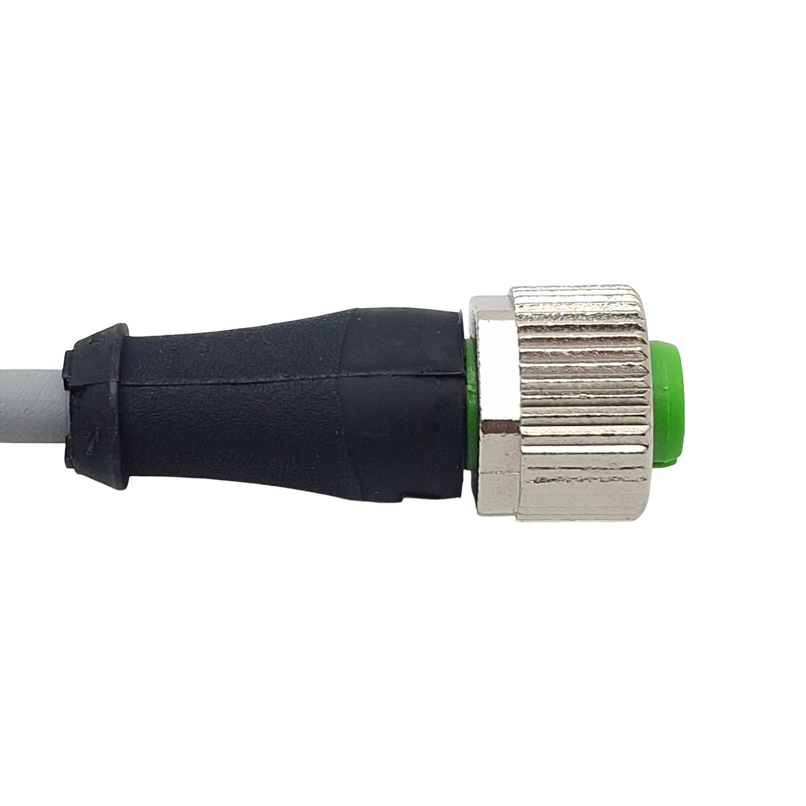 Balluff BCC0JZ1 Cordset, 4-Pin M12 Male x 4-Pin M12 Female, 12A 63VAC/DC, 1m