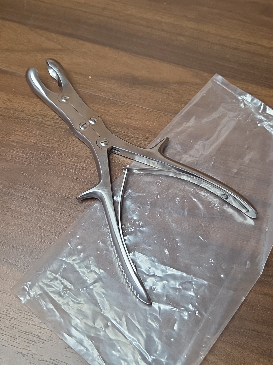 Stille-Luer Bone Rongeur Double Action 9″ Curved Stainless Steel Germany 22.8 Cm