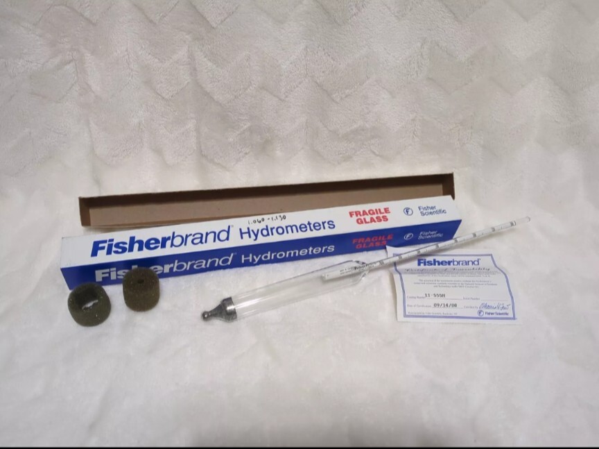 New Fisherbrand Hydrometers
