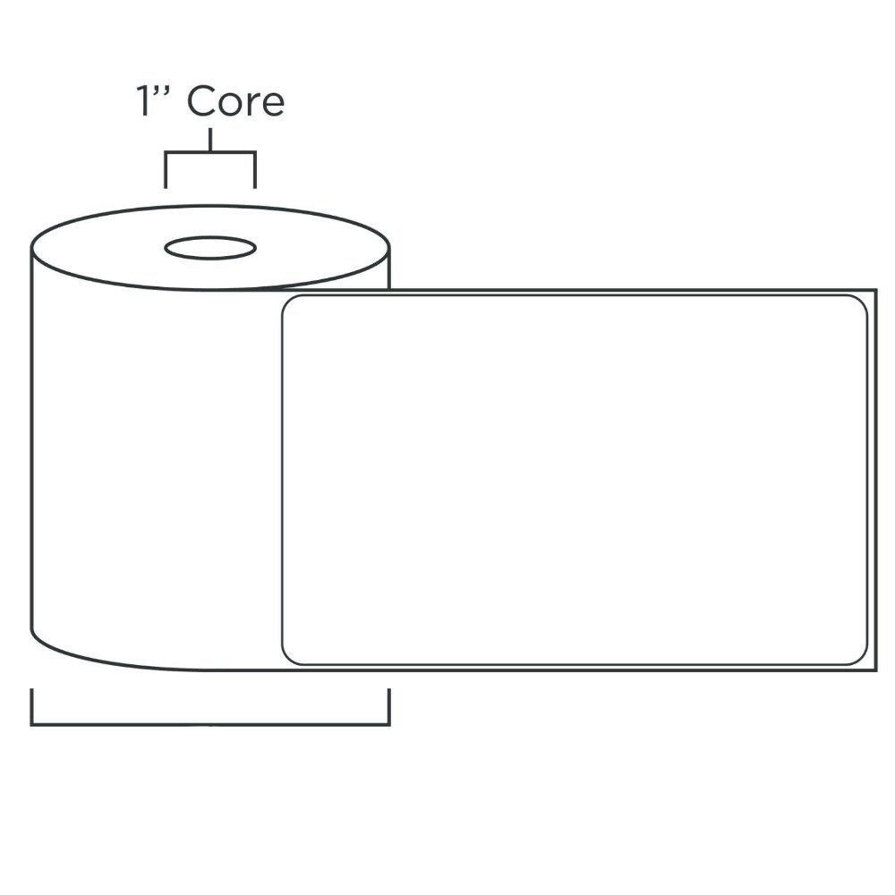 4 Rolls 4×6″ Direct Thermal Shipping Labels – 250 Per Roll – 1000 Address Labels