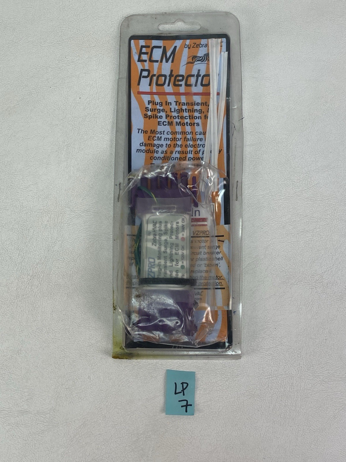 Zebra Instruments VZPRO ECM Motor Protector Surge Protection S59-420