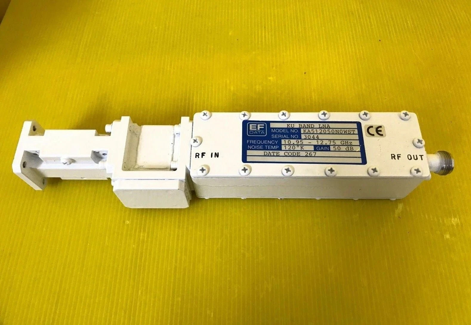 ✅ EF DATA KU BAND LNA KA512050N0WST