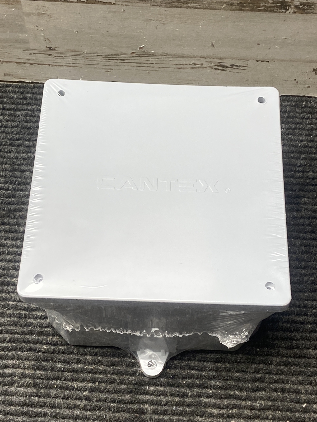 Cantex 5133710 Weatherproof Electrical PVC Plastic Junction Box 6″ x 6″ x 4″