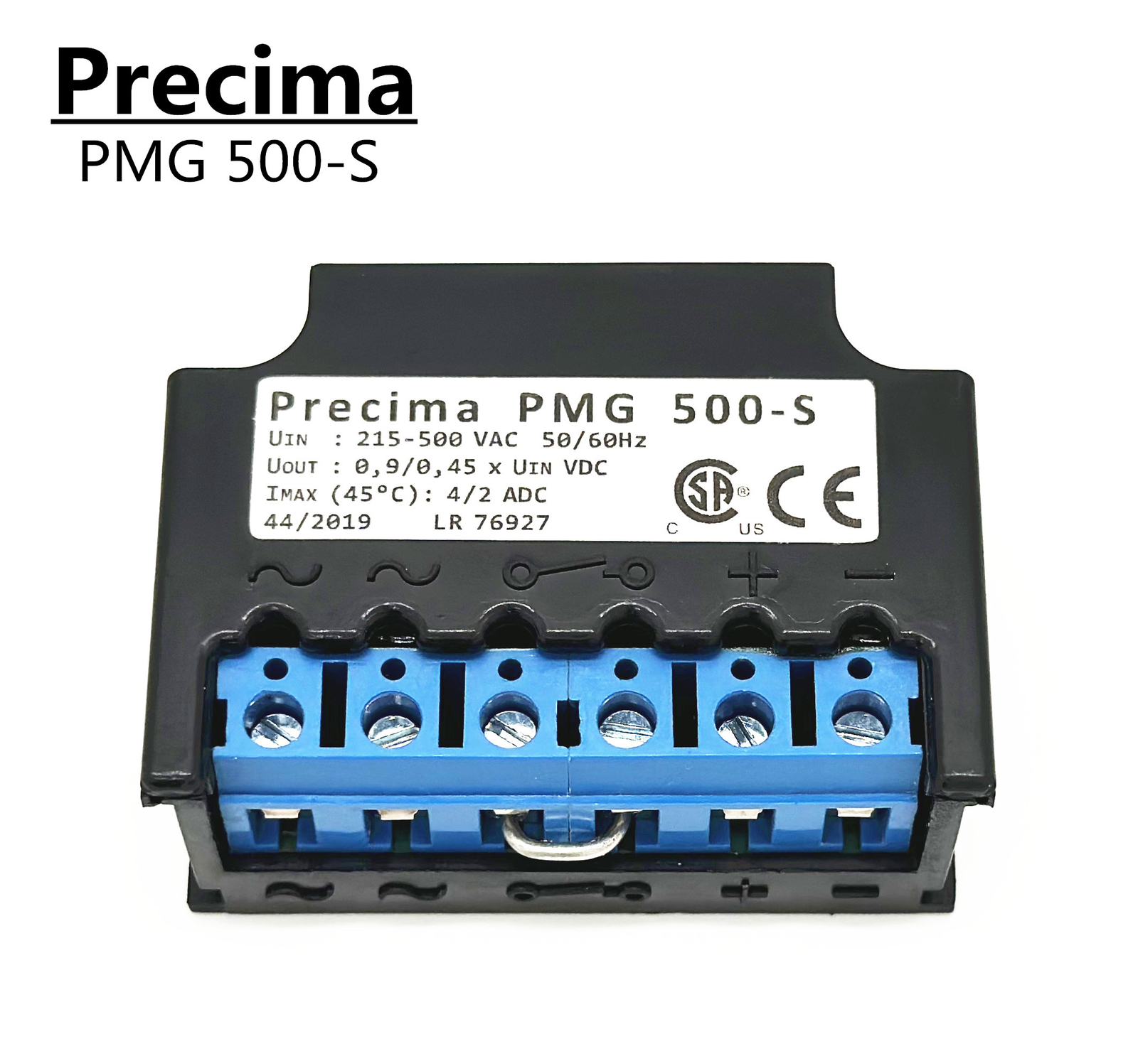 Precima PMG 500-S Excitation Motor Brake Rectifier 215-500VAC 50/60HZ