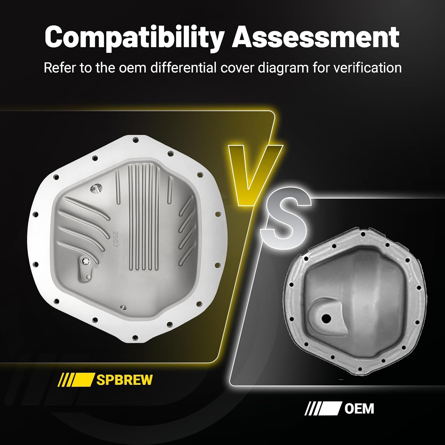 Rear Differential Cover for AAM 11.5in 14 Bolt Chevy GMC