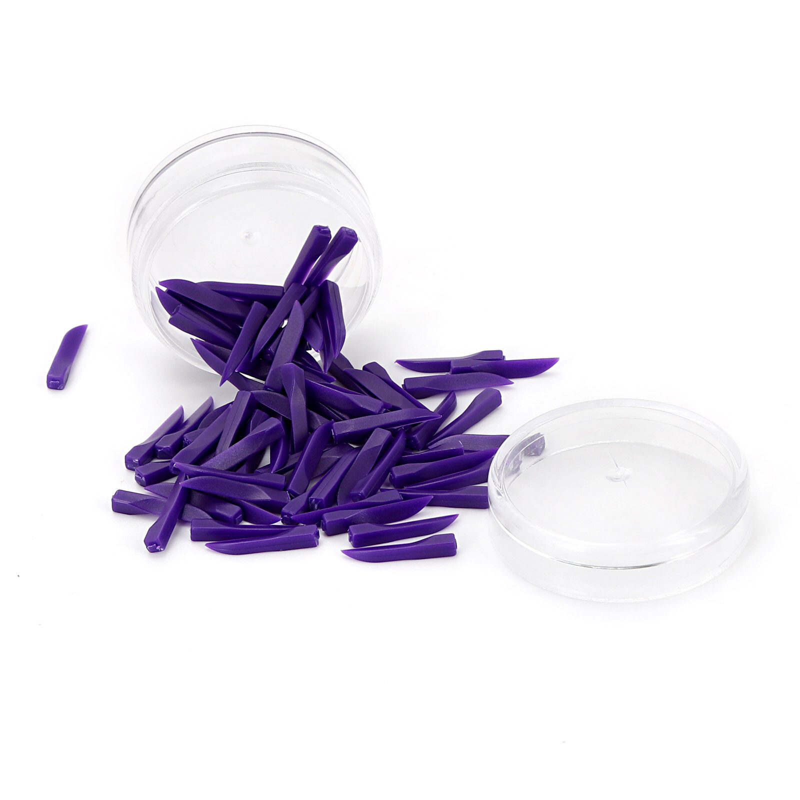 Dental Disposable Wedges Plastic for Dental Fillings Tooth Gap Wedges 4 Colors