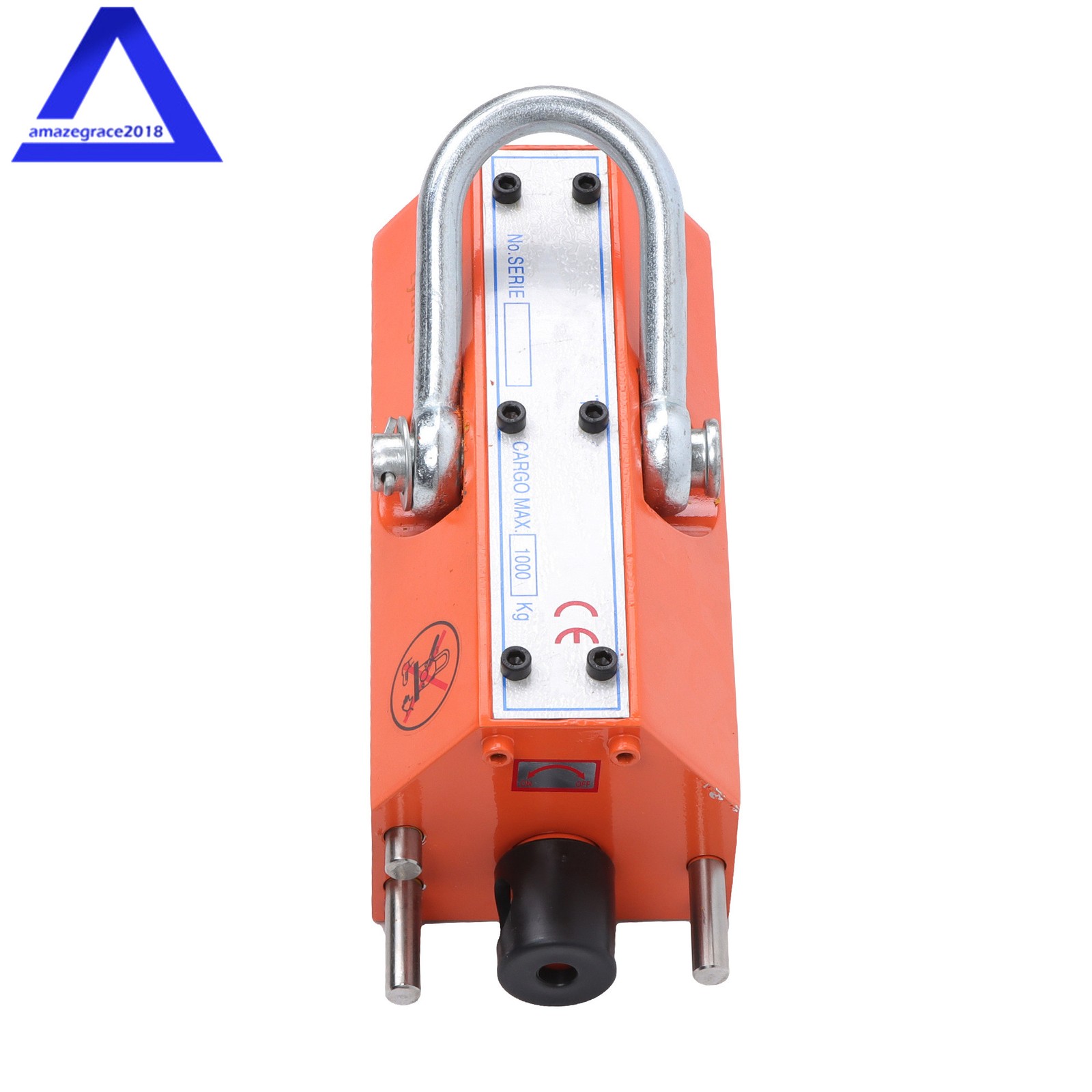 Magnetic Lifter Lifting Magnet 2200lbs/1000kg 2 Safety Factor Neodymium Hoist