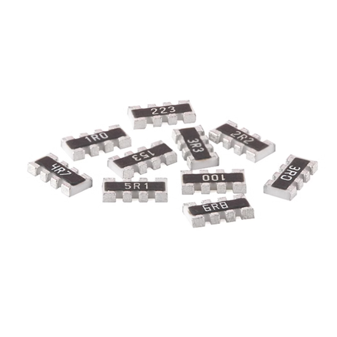 SMD SMT Array Resistor 1206(0603*4) 8P ±5% Network Resistance 0Ω To 1MΩ/Ohm