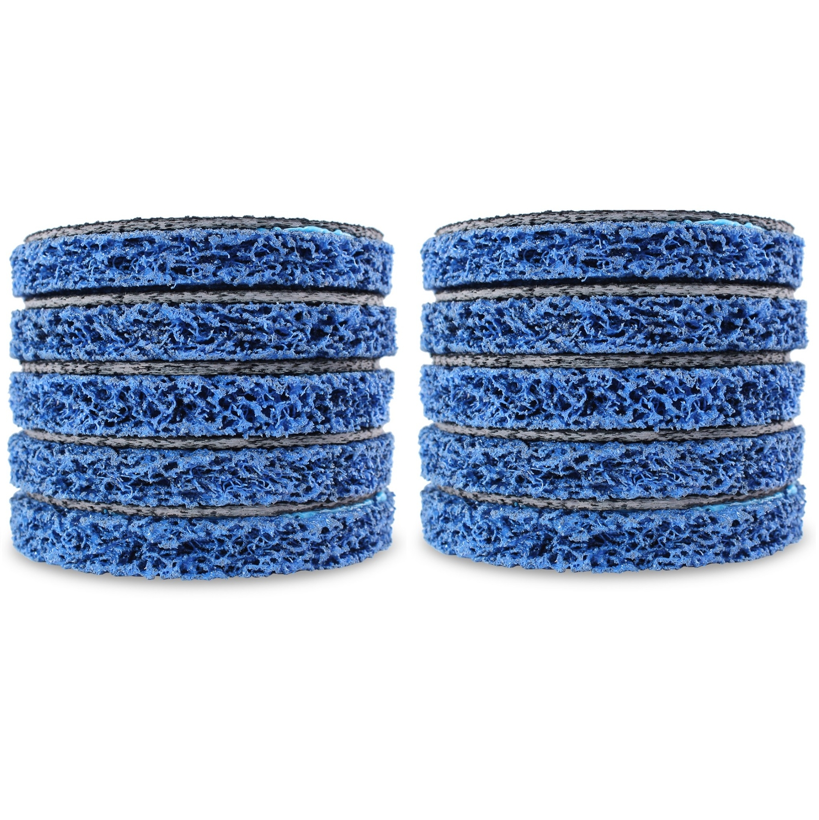10 Pack- 5″ x 7/8″ Black Hawk Clean & Strip Discs Paint and Rust Removing Wheels