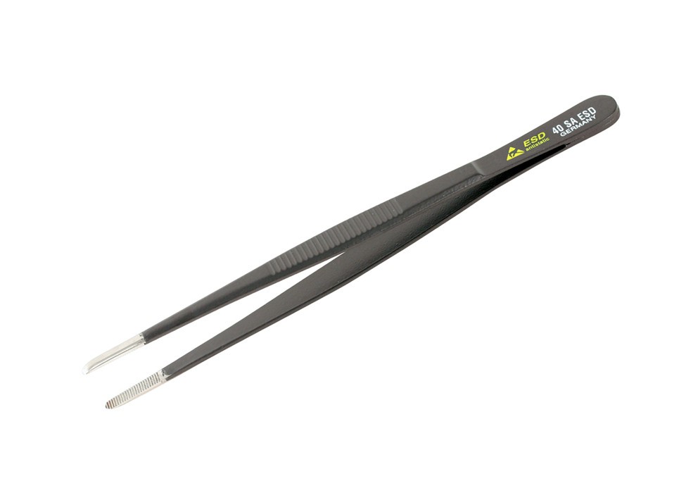Wiha 44520 ESD Safe Tweezers 40 SA – 145mm