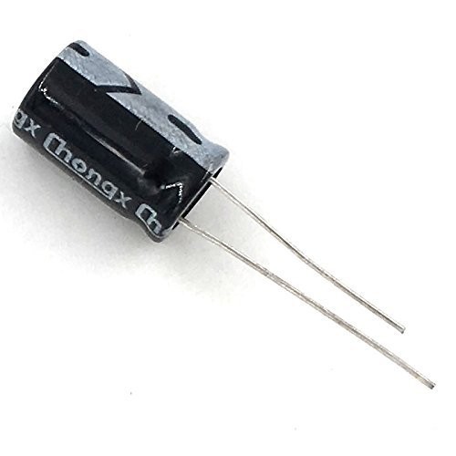 Efficient 1000uF 25V Capacitors – Pack of 10, Ideal for Electronics Projects
