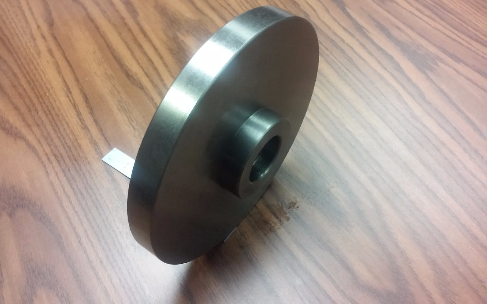 1-1/2″-8 Semi-Finished adapter Plate for 8″ LATHE CHUCKS #ADP-08-1128SM-NEW