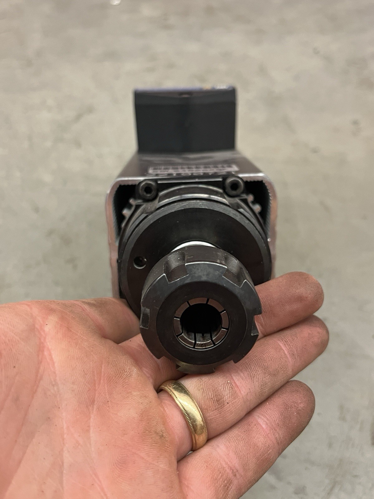 Hiteco XS-11/18 24 ER20 DX BT CNC Spindle Motor 24000RPM Tested Working