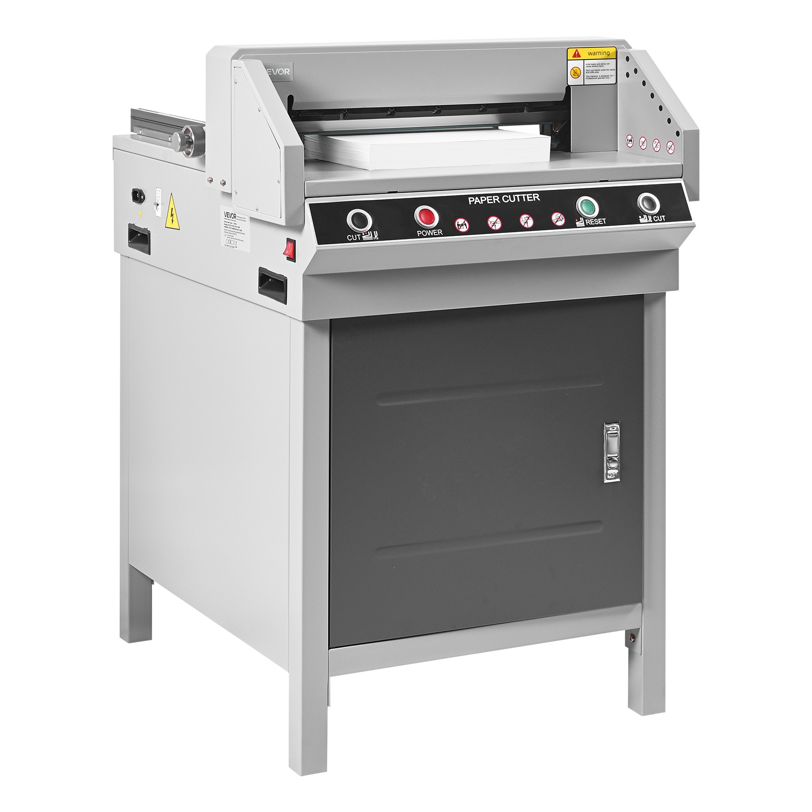 VEVOR Electric Paper Cutter 17.72 in Cutting Width 1.57 in Cutting Thickness