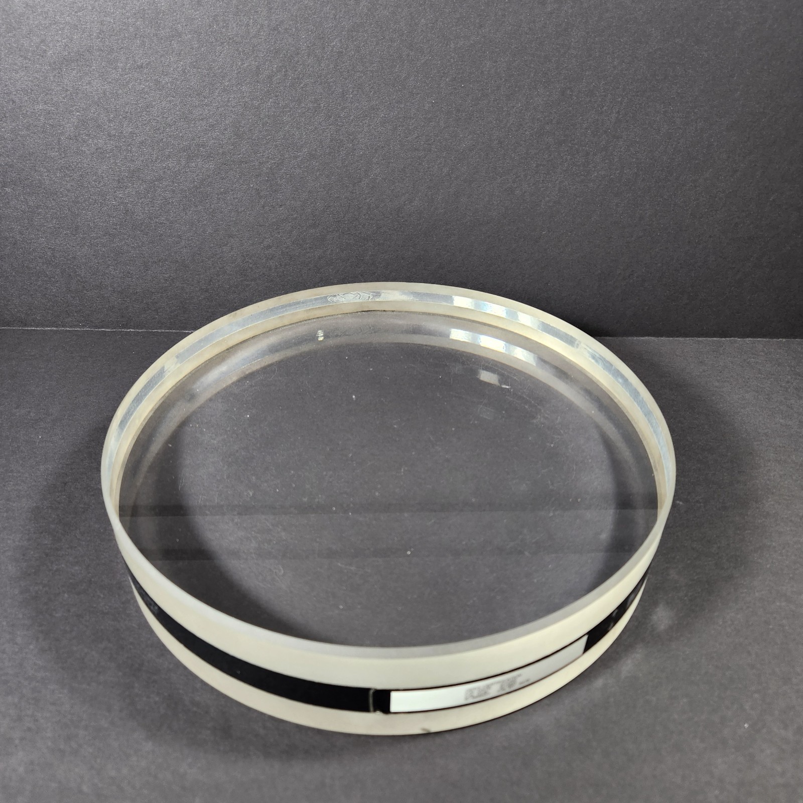Lapmaster Fused Quartz Optical Flat: 10″ Dual Sided Surface SN43
