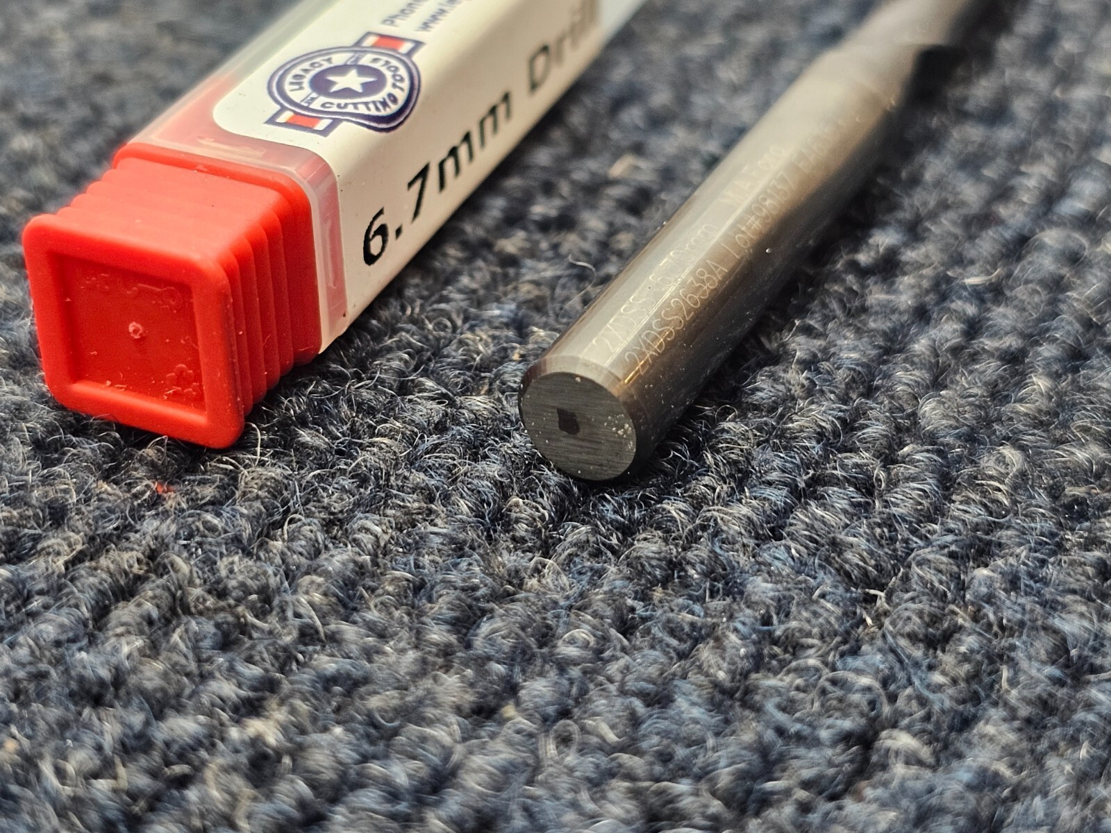(QTY 1) M.A. Ford 2XDSS2638A: Twister Xd 3X Solid Carbide Drill, 6.70Mm