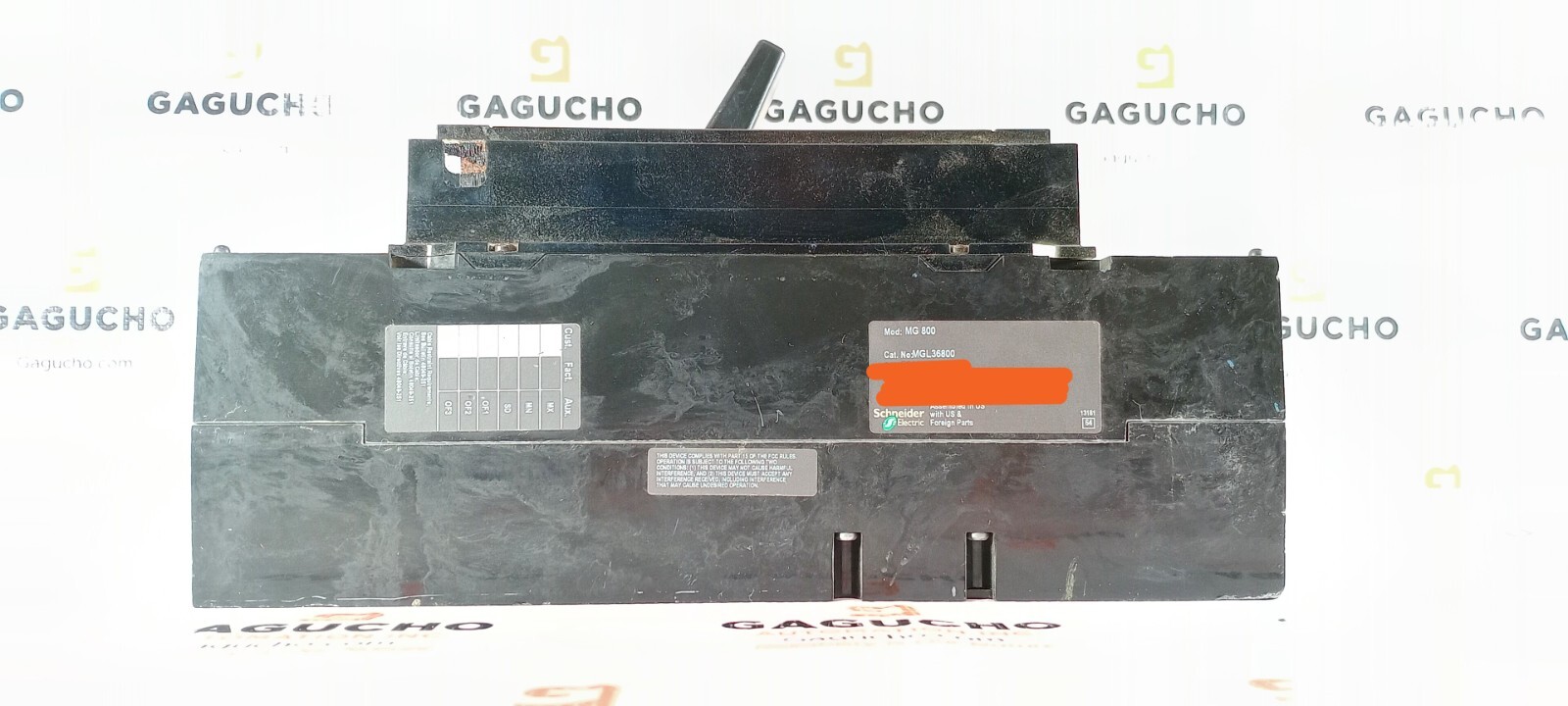 Schneider Electric MGL36800 Square D PowerPacT M 800A 3-Pole Circuit Breaker