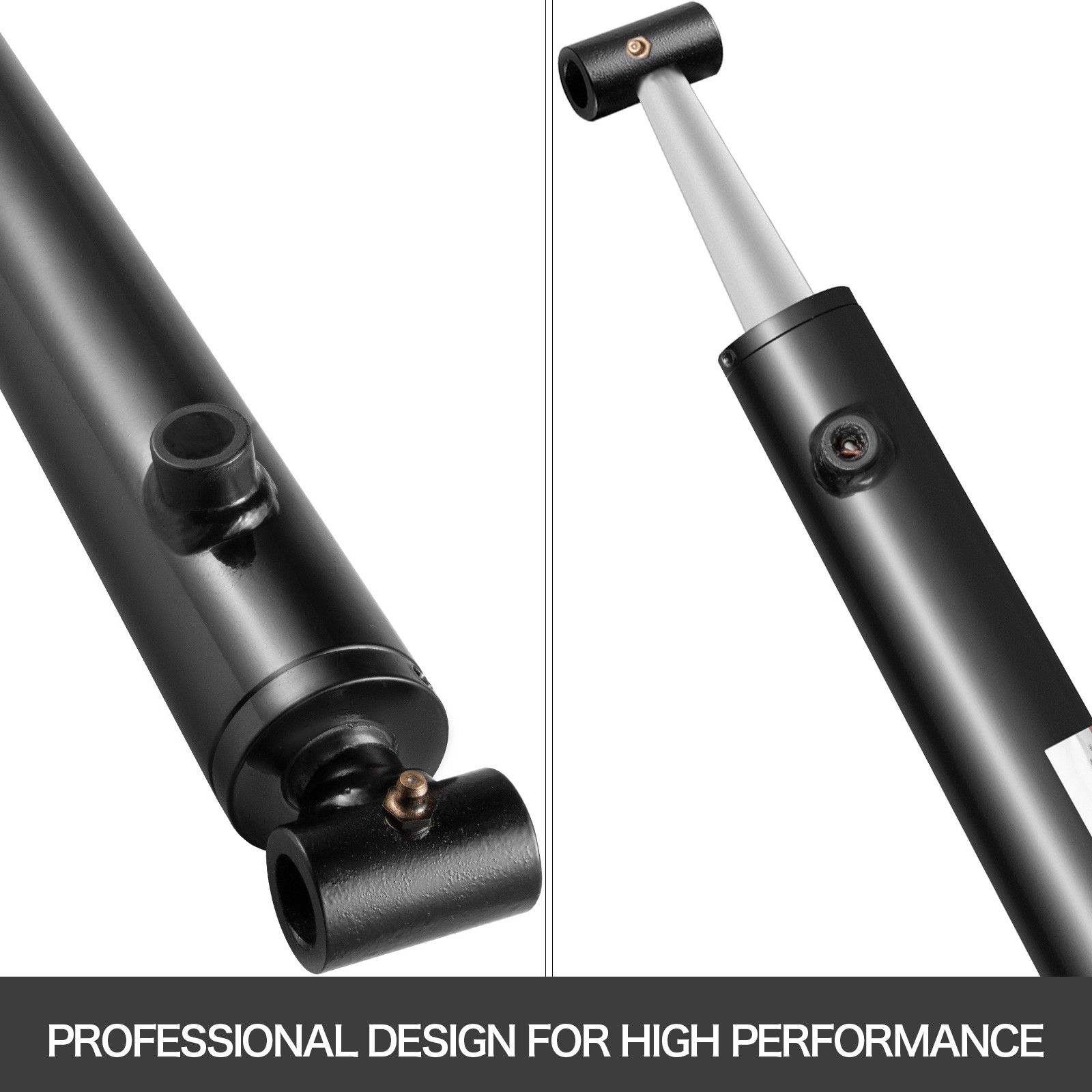 Uimoso 2 x 36 Inch Hydraulic Cylinder, Double Acting, Welded Design, Cross Tube