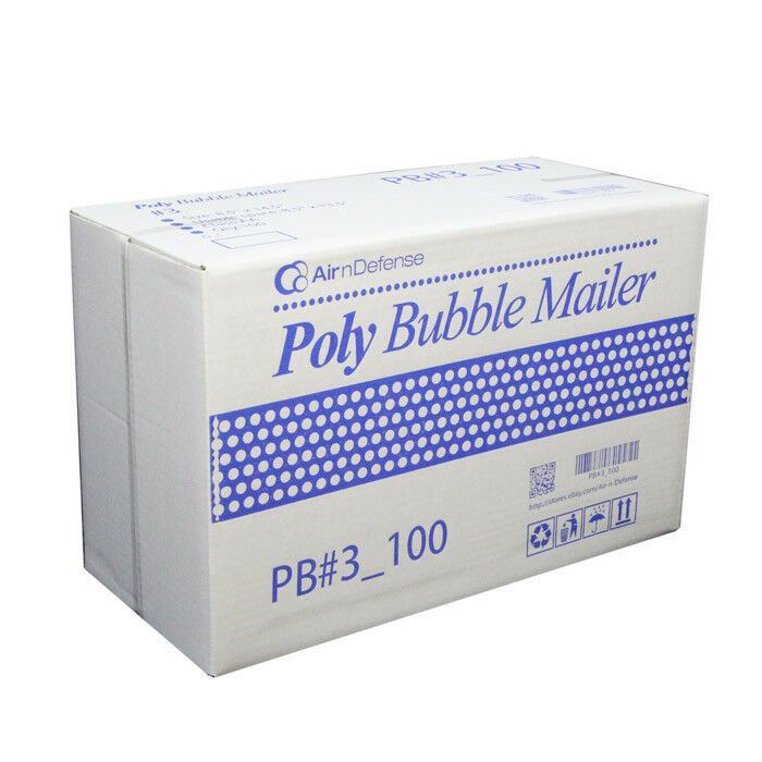 #3 8.5×14.5 Poly Bubble Padded Envelopes Mailing Mailer Shipping Bag AirnDefense