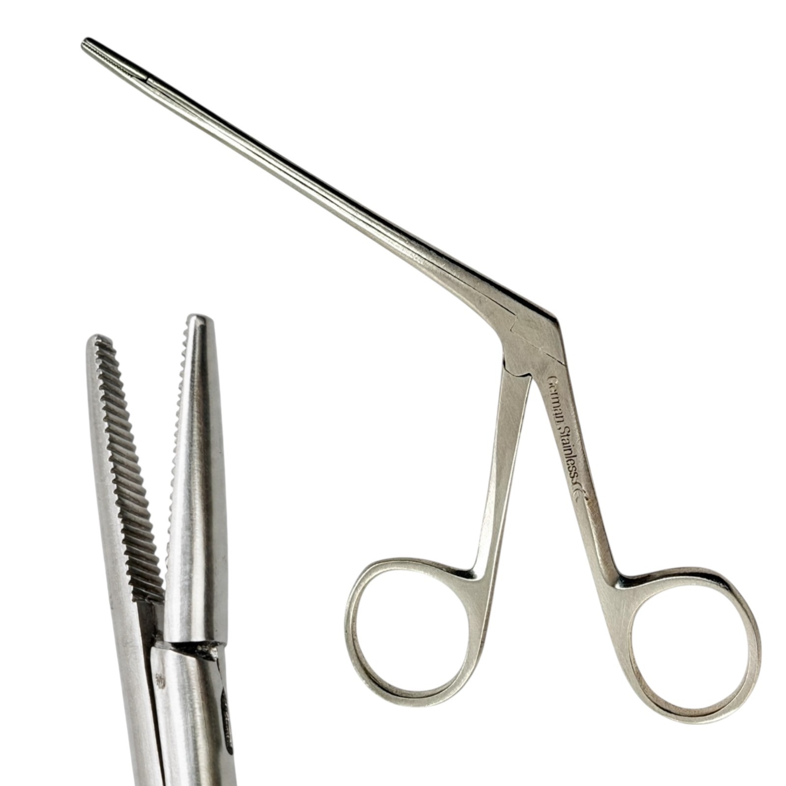 3 Pack – Alligator Forceps With Serrated Tips Micro 3.5″ + 5.5″ + 6.5″