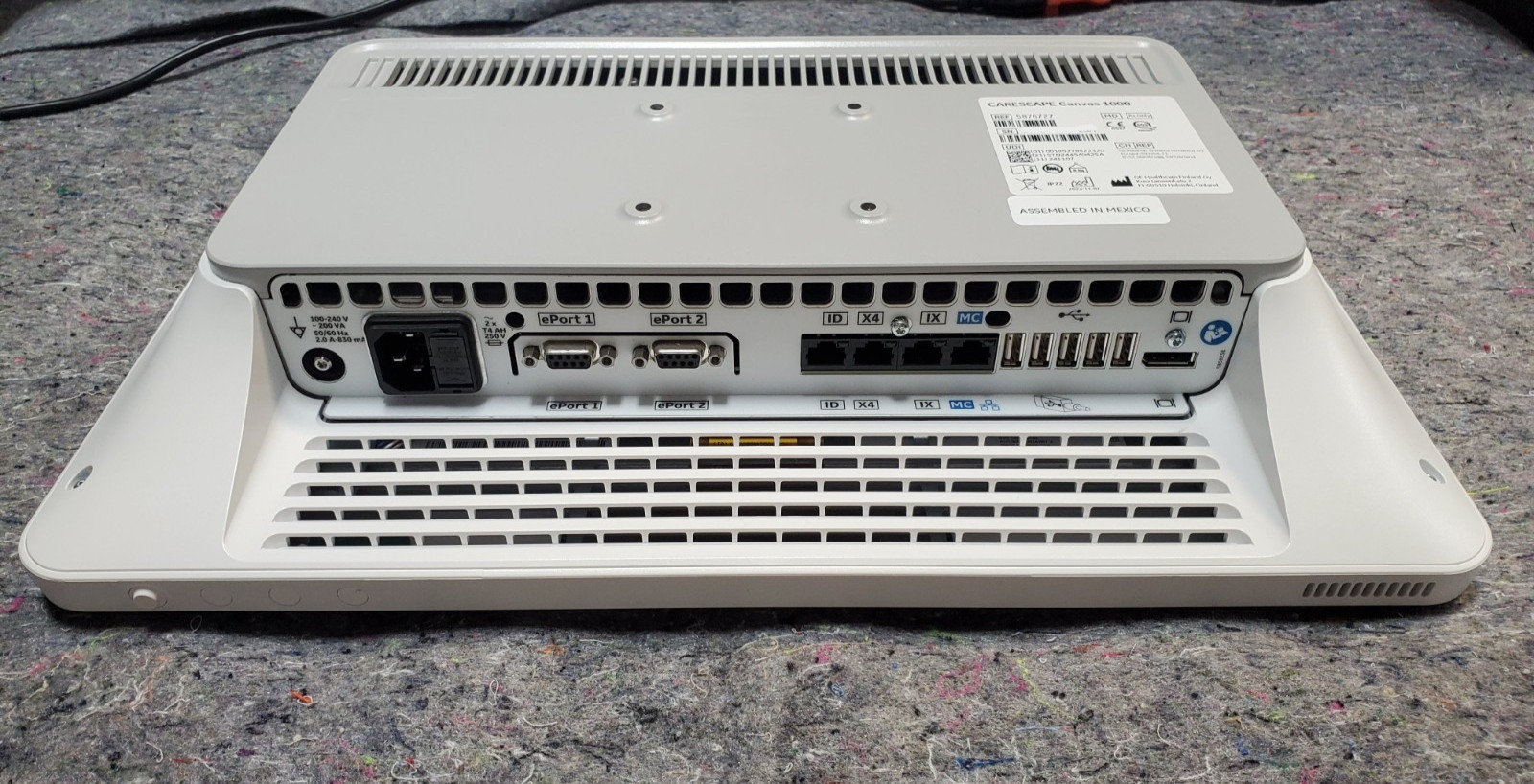 GE Carescape Canvas 1000 Patient Monitor 2024 5876727