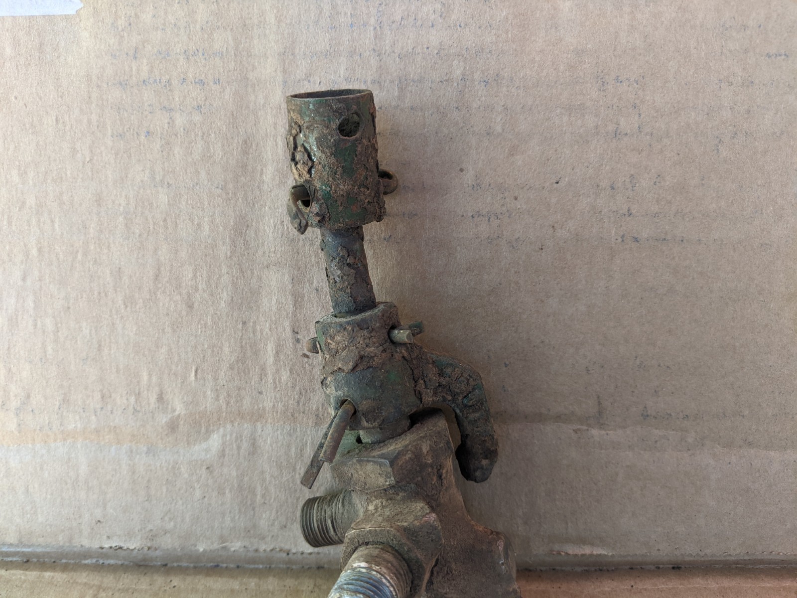 Original John Deere 3 Way Fuel Valve with Linkage A / B / G 2 cylinder tractor