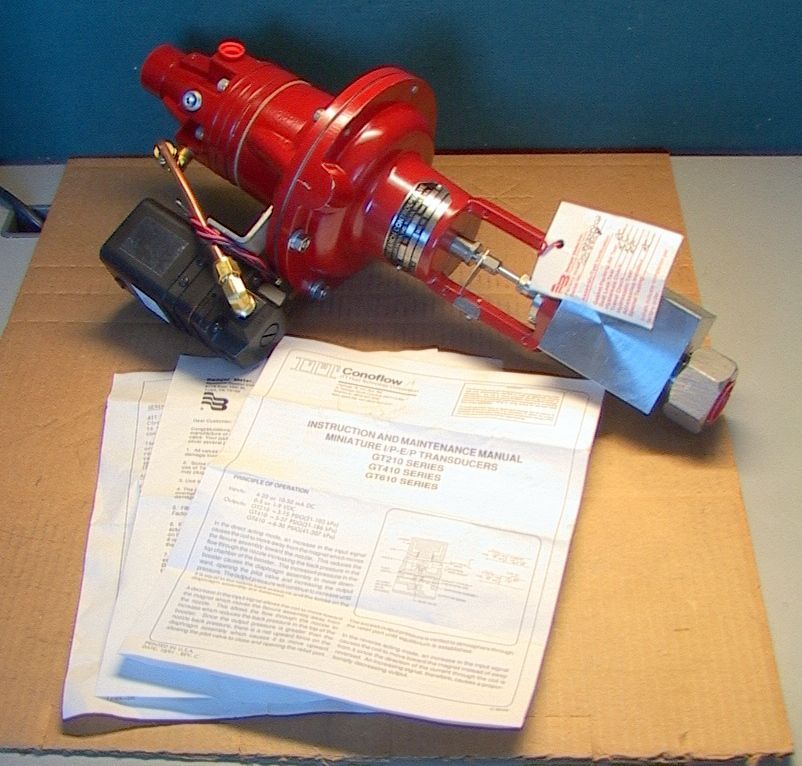 NEW Badger Meter HP-30 30,000 PSI Air-To-Close Valve TLDA Positioner ITT Transdu