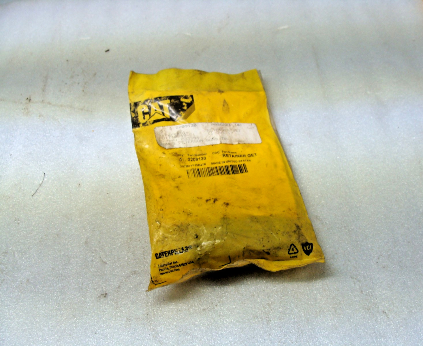 CAT 220-9130 K SERIES TIP RETAINER GENUINE CATERPILLAR