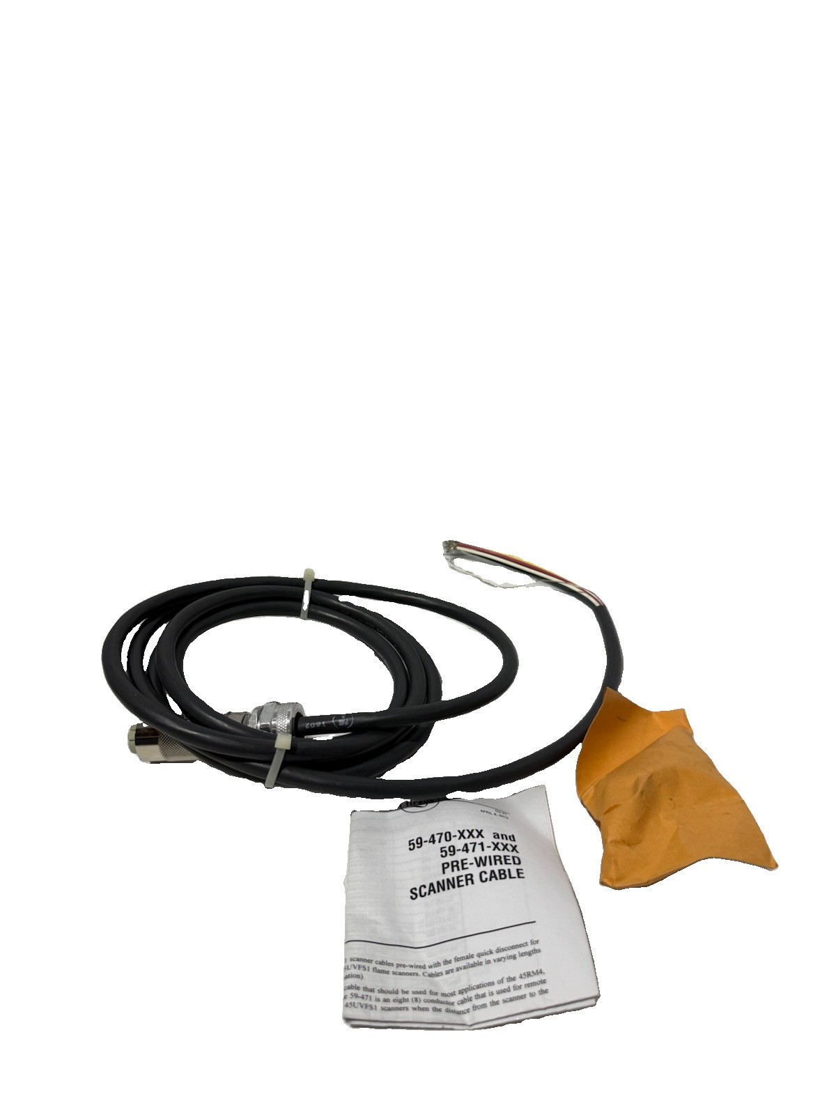 FIREYE 59-470 Pre-Wired Scanner Cable NEW NO BOX