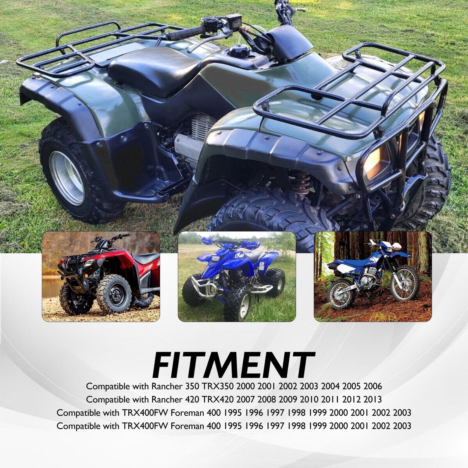 Fuel Cock Petcock with Lever Assy with Honda TRX250 TRX350 TRX400 TRX420 TRX4…