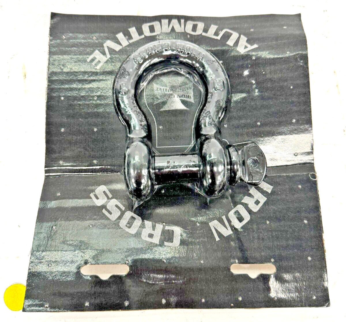 IRON CROSS 3/4″ D-RING SHACKLE 1000-01 BLACK FINISH