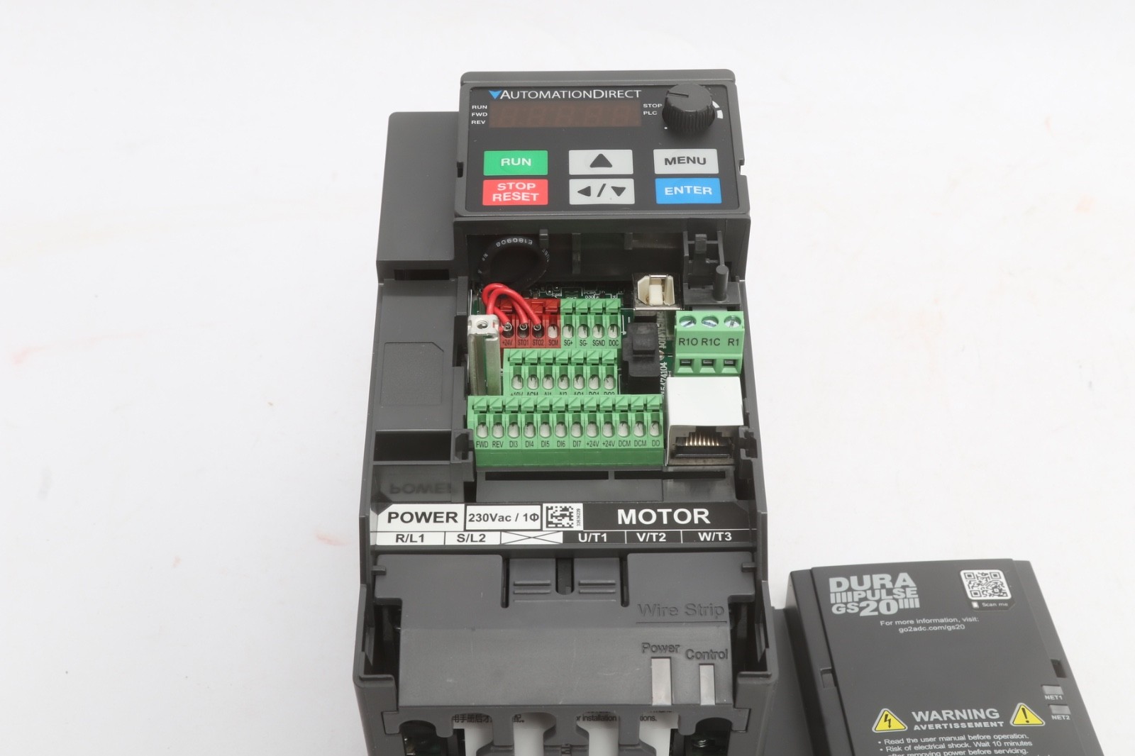 AutomationDirect GS drives and DURA pulse drives. gs21-22p0