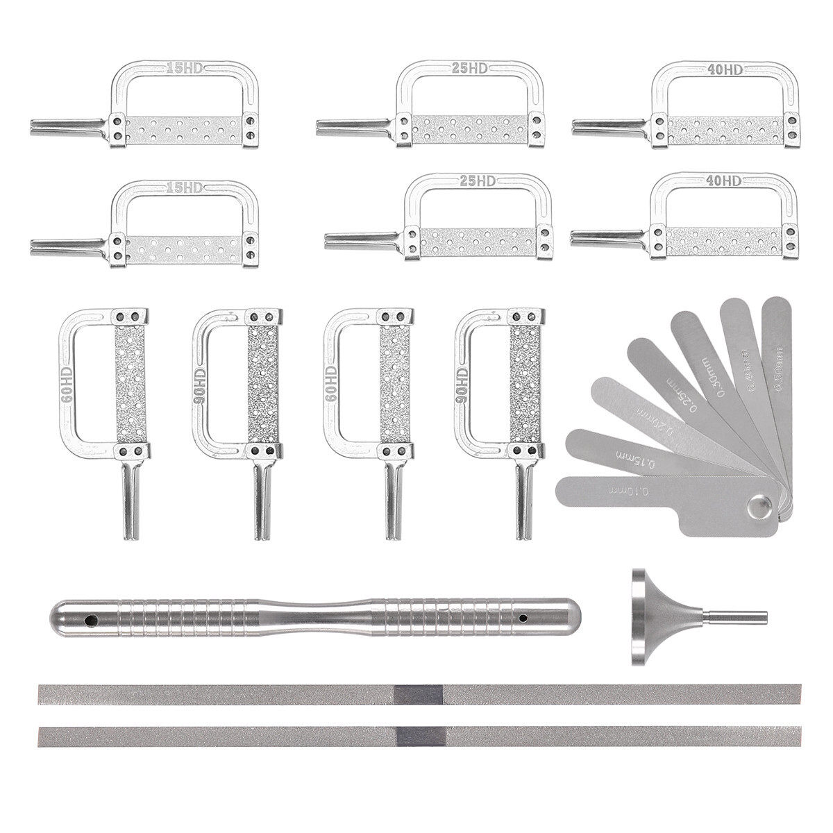 Dental 4:1 Reduction Contra Angle Handpiece / 4:1 Interproximal Strips IPR Sets
