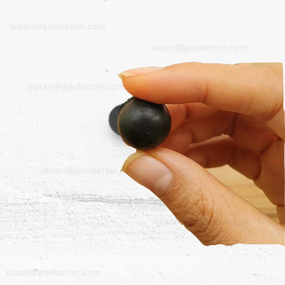 Nitrile Smooth Rubber Fuel Black Nitrile Rubber Solid Ball Diesel Oil Resistant