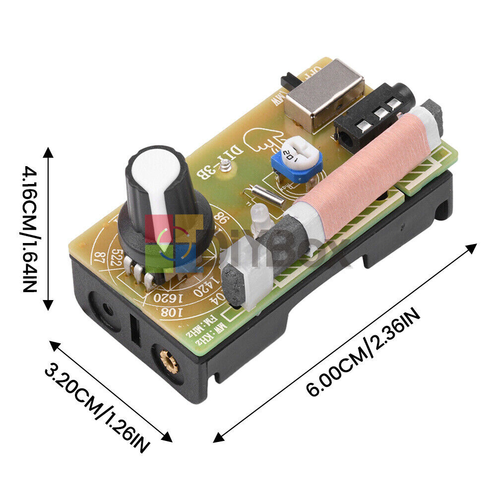 Electronic DIY Kits AM/FM Radio Receiver Module Kits Wireless Stereo 87-108MHz