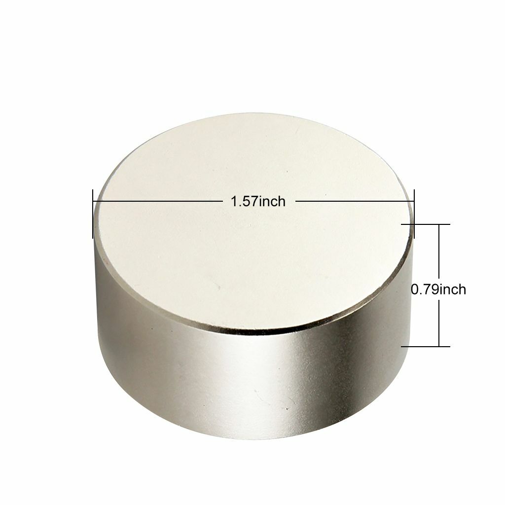 2Pack N52 Large Neodymium Rare Earth Magnet Big Super Strong 40mm*20mm