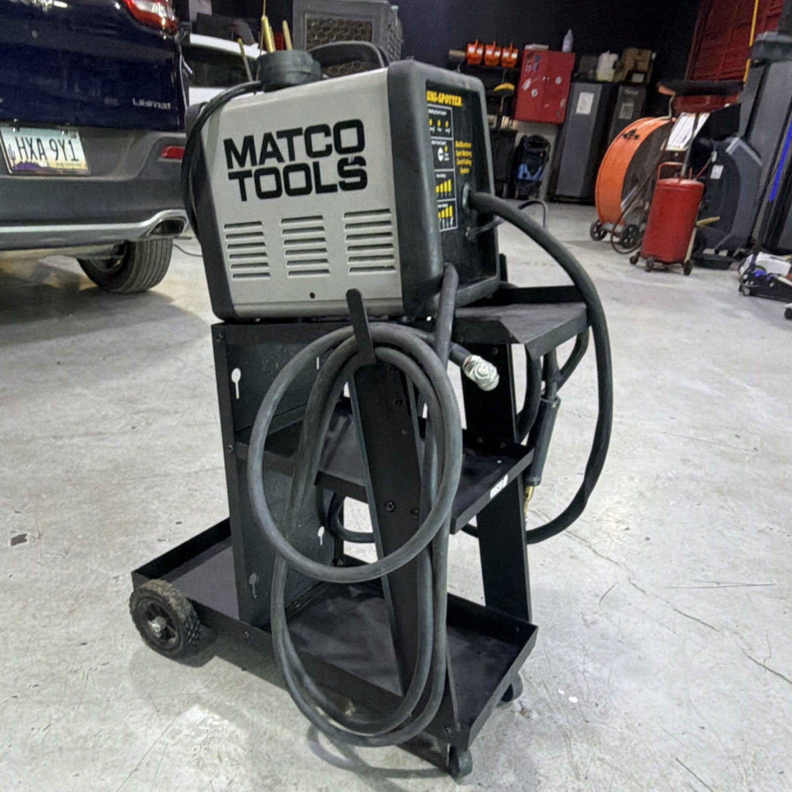 Matco Tools UNI-SPOTTER MIG Welder Automatic Feed With Gas 220V Steel