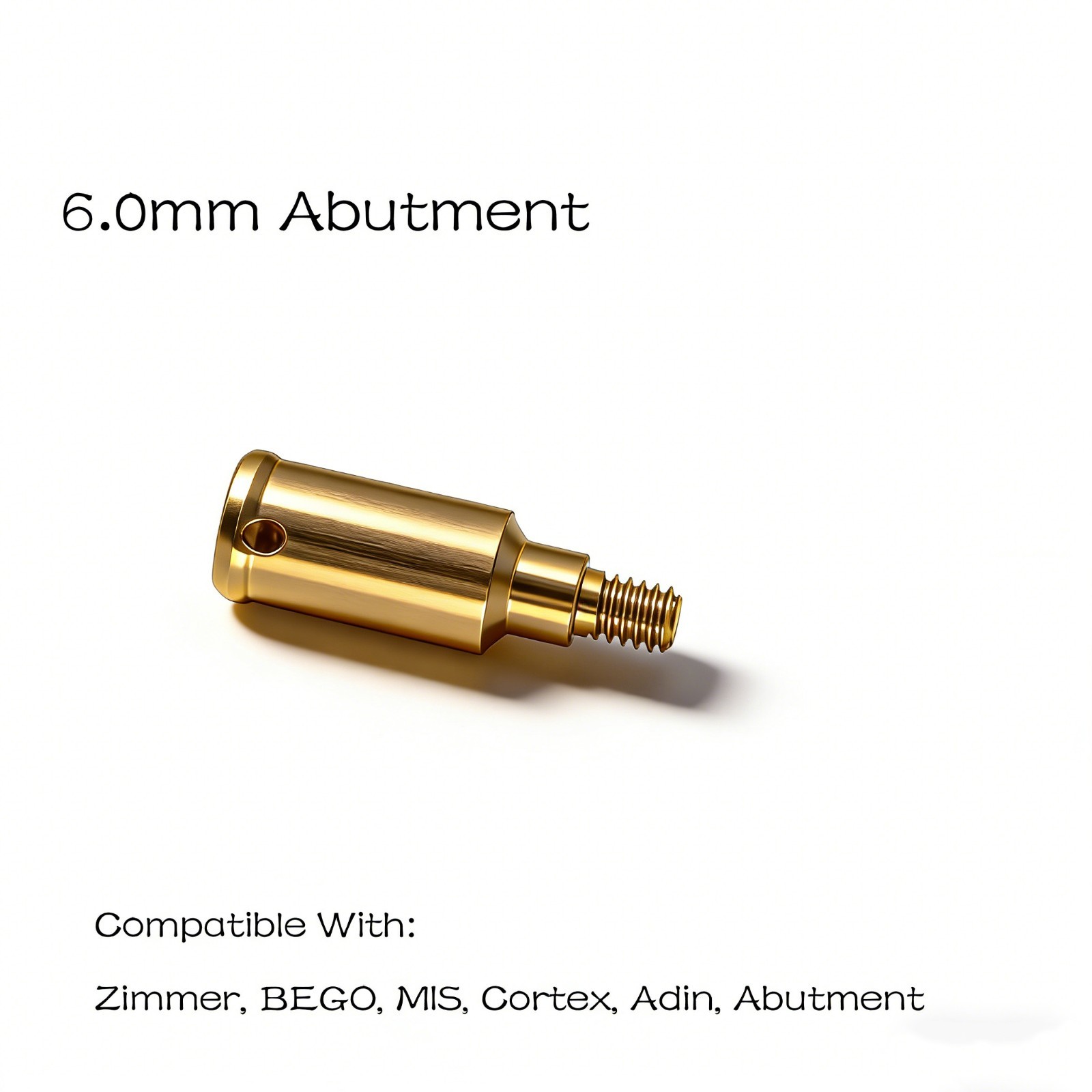 US Dental Ti abutment compatible Zest locator Anchor for ZIMMER TSV 3.5mm/4.5mm