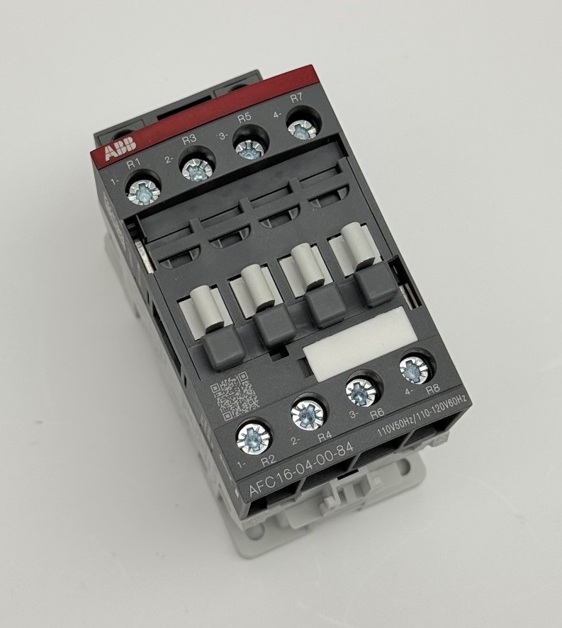 AFC16-04-00-84, ABB CONTACTOR 1SBL171101R8400, 4NC CONT, 110V 50/60HZ