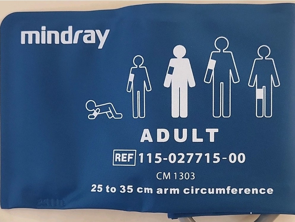 Mindray Bladderless Adult Cuff (CM1303 MW) part: 115-027715-00