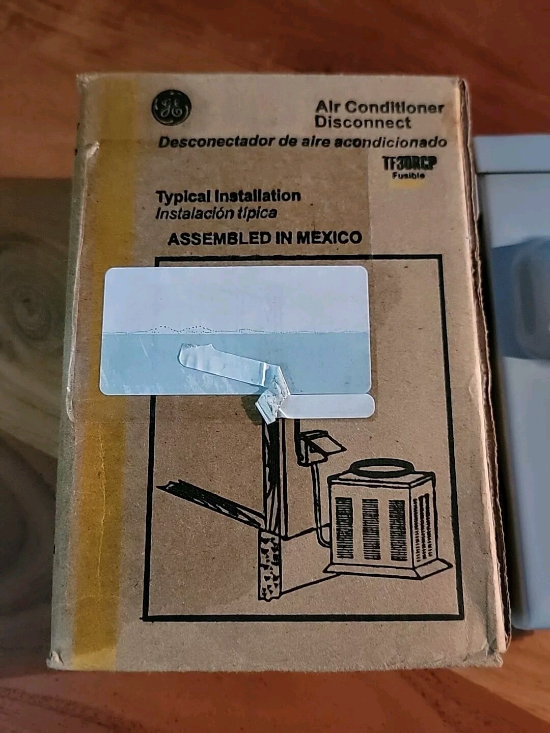 GE Genuine Air Conditioner Disconnect SAF415 TF30RCP 30A Fusible 2 Pole