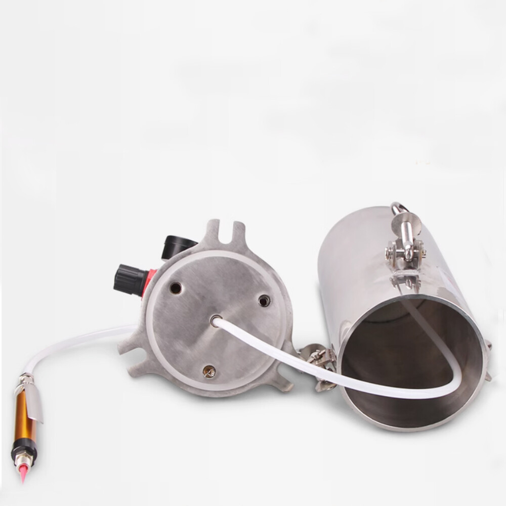 3L 5.2in Stainless Steel Pressure Tank Dispenser Glue Dispensing Storage Bucket
