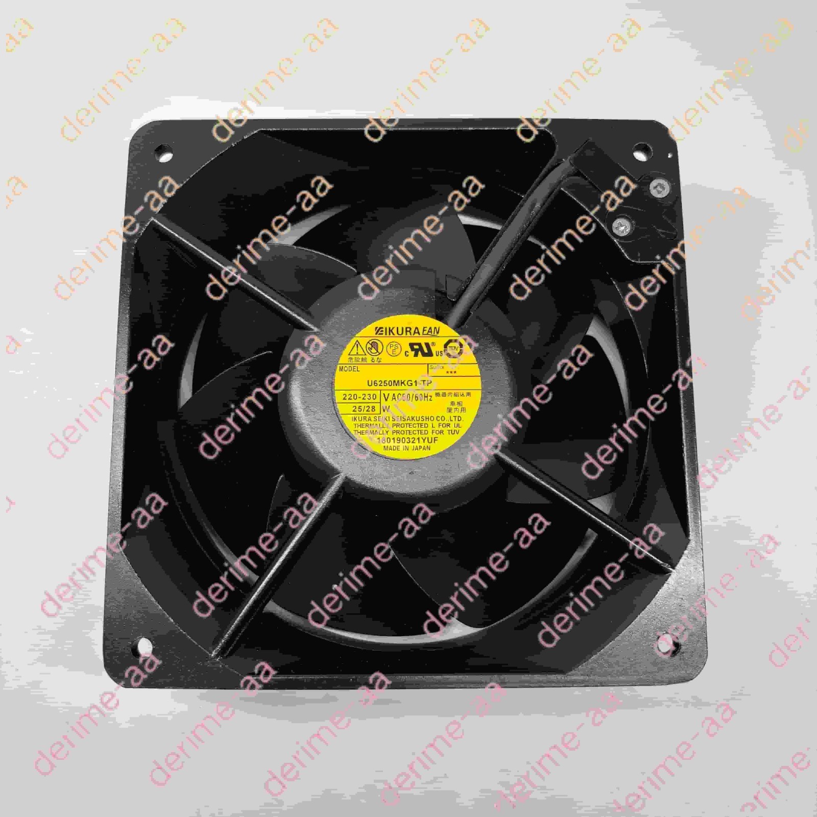 IKURA FAN U6250MKG1-TP 220-230VAC 25/28W Cooling Fan#1pcs new in box