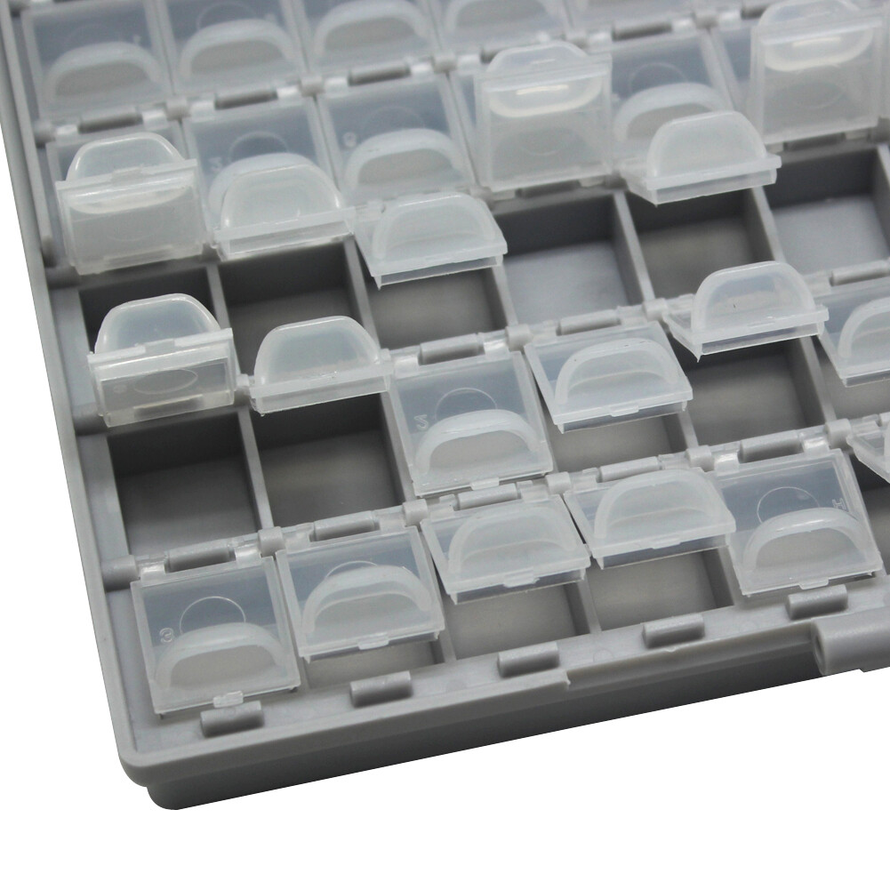 BOX-ALL-144 tiny components surface mount parts Organizer Storage lids