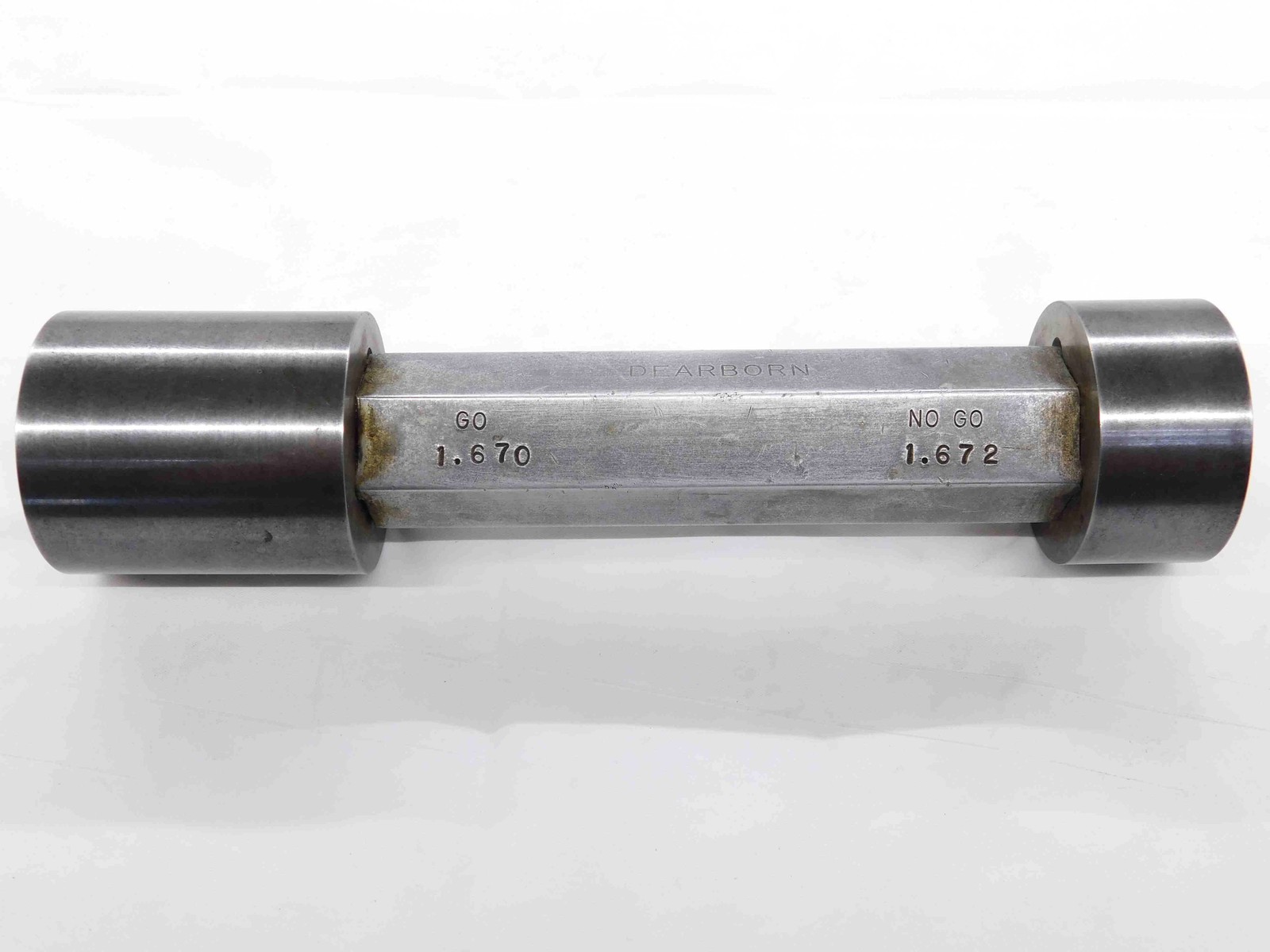 1.6700 & 1.6720 CL X PIN PLUG GAGE GO NO GO 1.6719 1 43/64 42.418 1.670 1.672