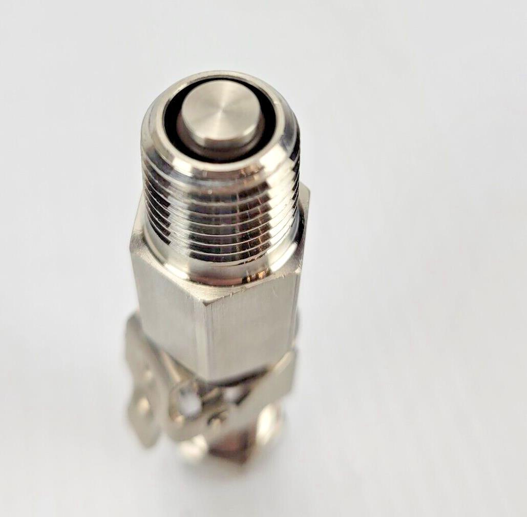 Quick Disconnect 3/8″ Tube Coupling W/valve For Gas 150PSI Socket & Plug 316 SS