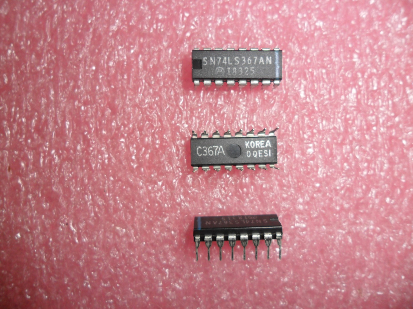 SN74LS367AN HEX BUS DRIVER WITH 3 STATE OUTPUT 16 PIN DIP (LOT OF 25)